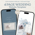 Something Blue - RSVP Wedding Website